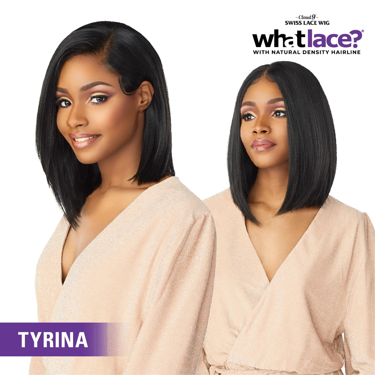 Sensationnel What Lace 13x6 Wig-Tyrina, 1 JETBLACK