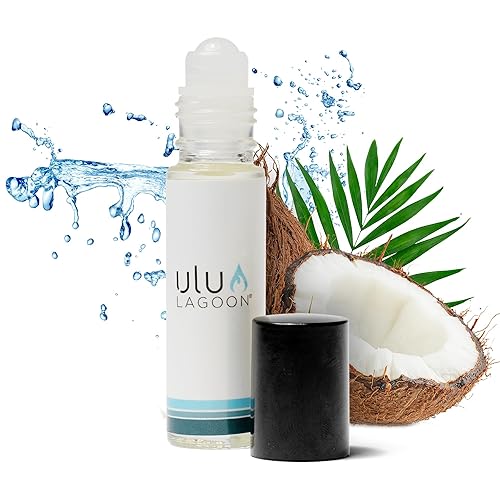 Ulu Lagoon Roll-On Perfume - Travel-Sized Coconut Surf Wax Fragrance, Easy-to-Use and Carry, Universal Scent - Ideal Gift for Beach Lovers! Beauty & Personal Care Ulu Lagoon