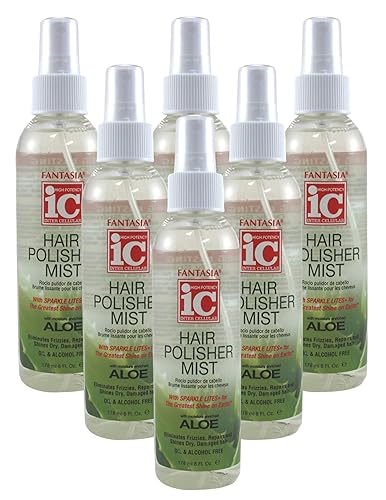 Fantasia Ic Hair Polisher Mist 6 Ounce Pump (177ml) (6 Pack) Beauty & Personal Care Fantasia