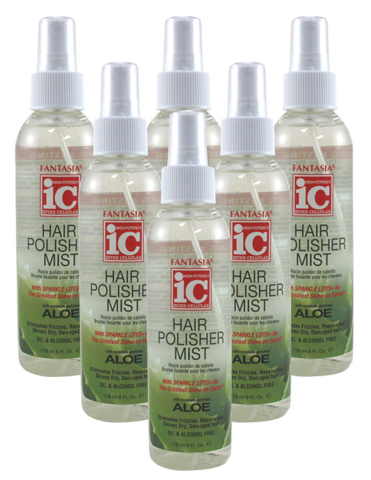 Fantasia Ic Hair Polisher Mist 6 Ounce Pump (177ml) (6 Pack) Beauty & Personal Care Fantasia
