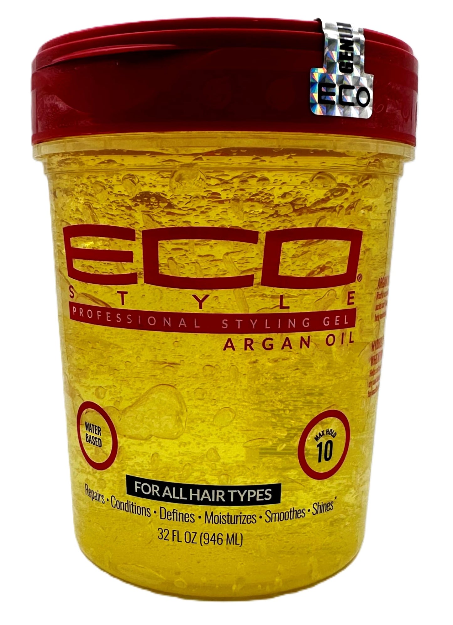 ECOCO EcoStyler Styling Gel, Moroccan Argan Oil, 32 oz (Pack of 3) Beauty & Personal Care ECOCO