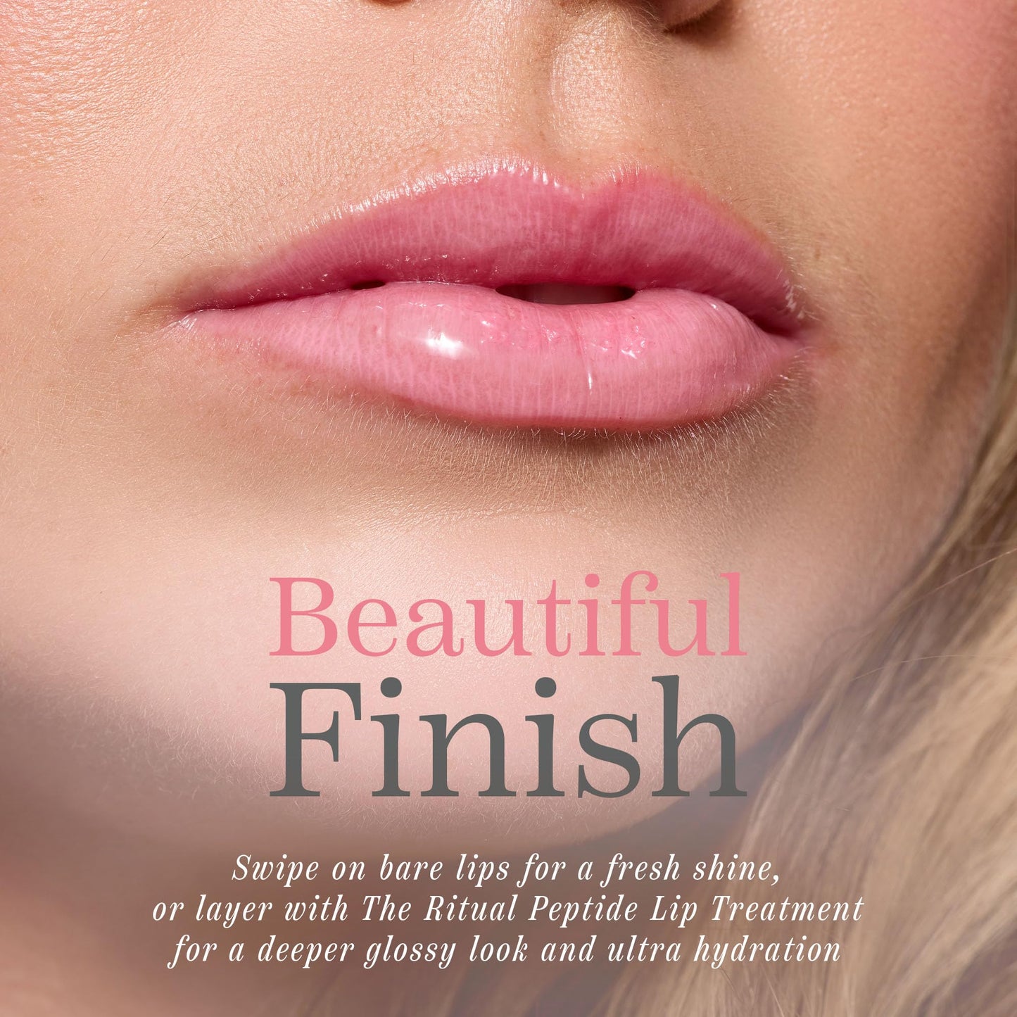 Cote Beauty's Peptide Lip Shine in Lyla, Ultra Hydrating & Long-Lasting Coral Plumping Lip Gloss for Women with Hyaluronic Acid, Shea Butter & Jojoba Beauty & Personal Care Cote Shop