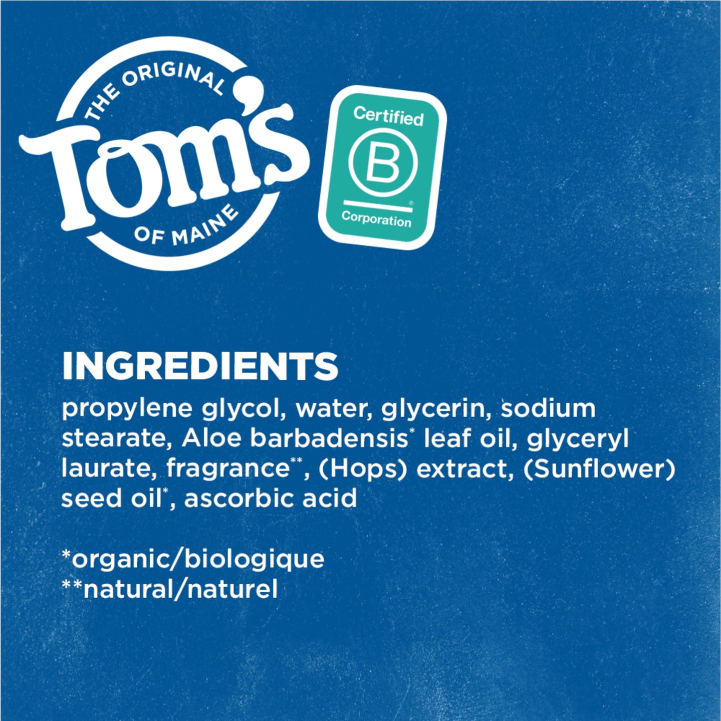 Tom's of Maine Long-Lasting Aluminum-Free Natural Deodorant for Men, Mountain Spring, 2.8 oz. 3-Pack (Packaging May Vary) Beauty and Personal Care Tom's of Maine