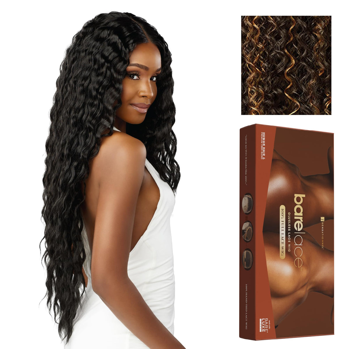 Sensationnel Bare Lace FullLaceWig-Unit 6, CH30