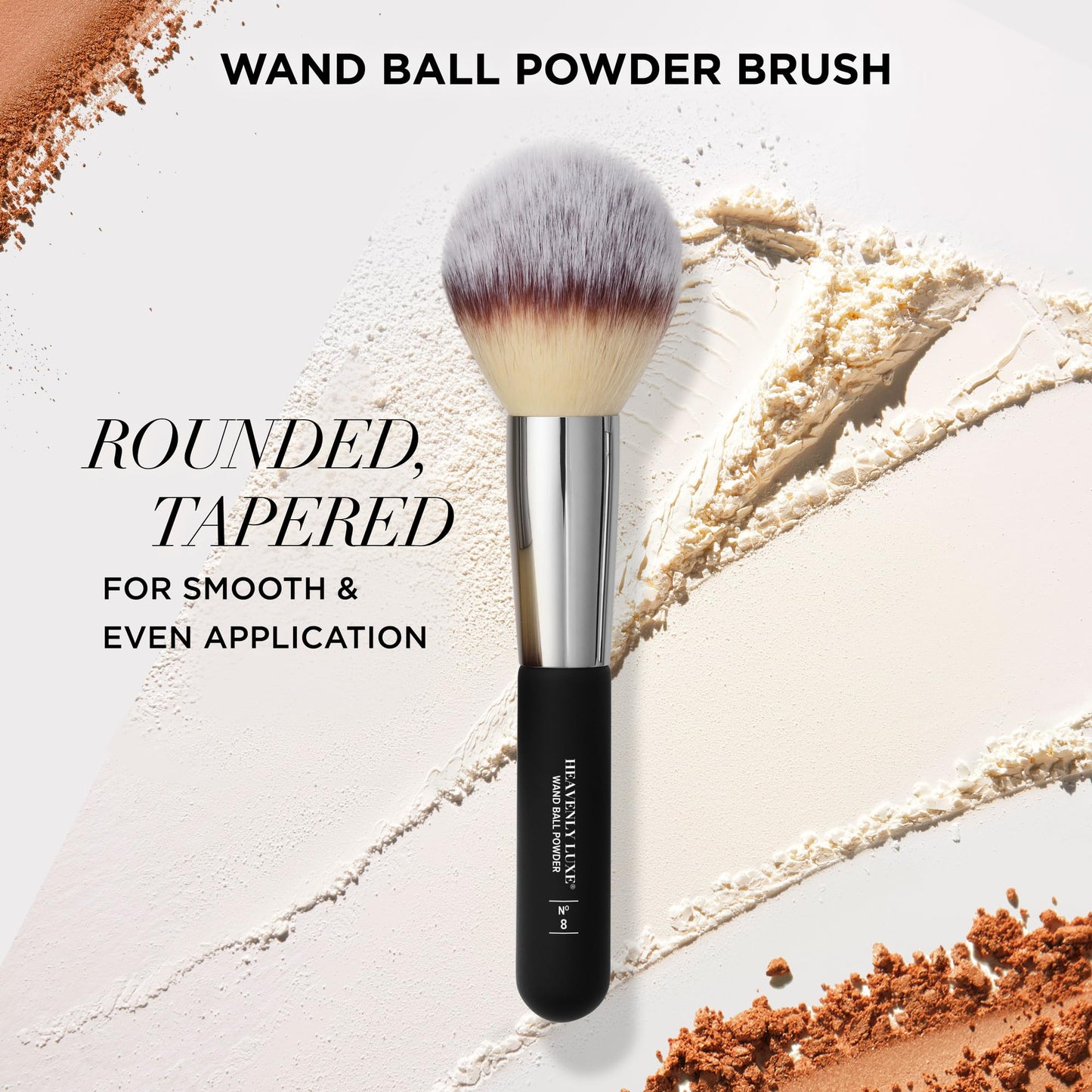 IT Cosmetics Heavenly Luxe Wand Ball Powder Brush #8 - For Face Powder Foundation - Poreless, Flawless Application - Soft Bristles Beauty & Personal Care IT Cosmetics