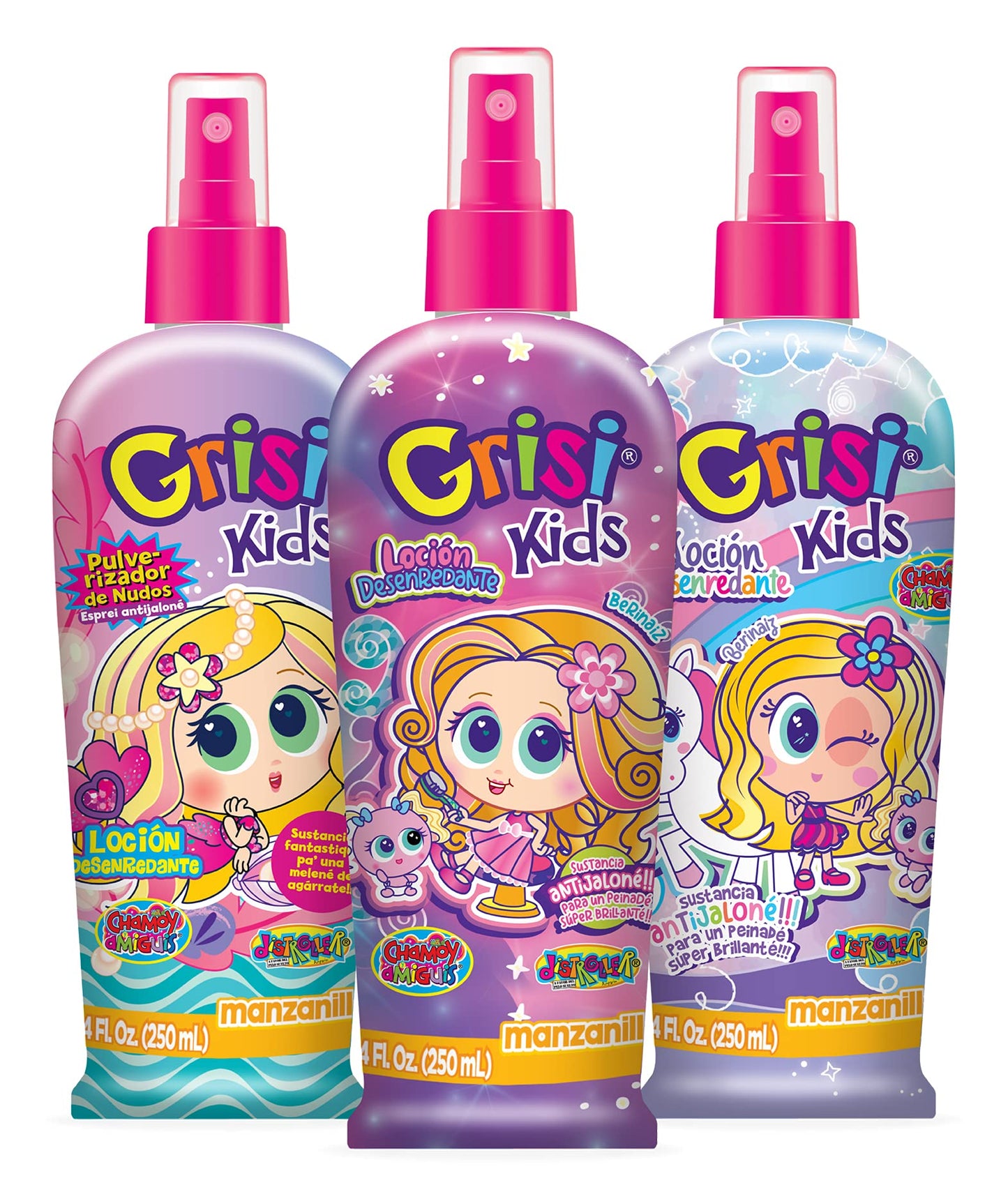 Grisi Kids Manzanilli Detangler Strawberry Fresa, 8.4 Ounce, (EX8011) Beauty & Personal Care Grisi