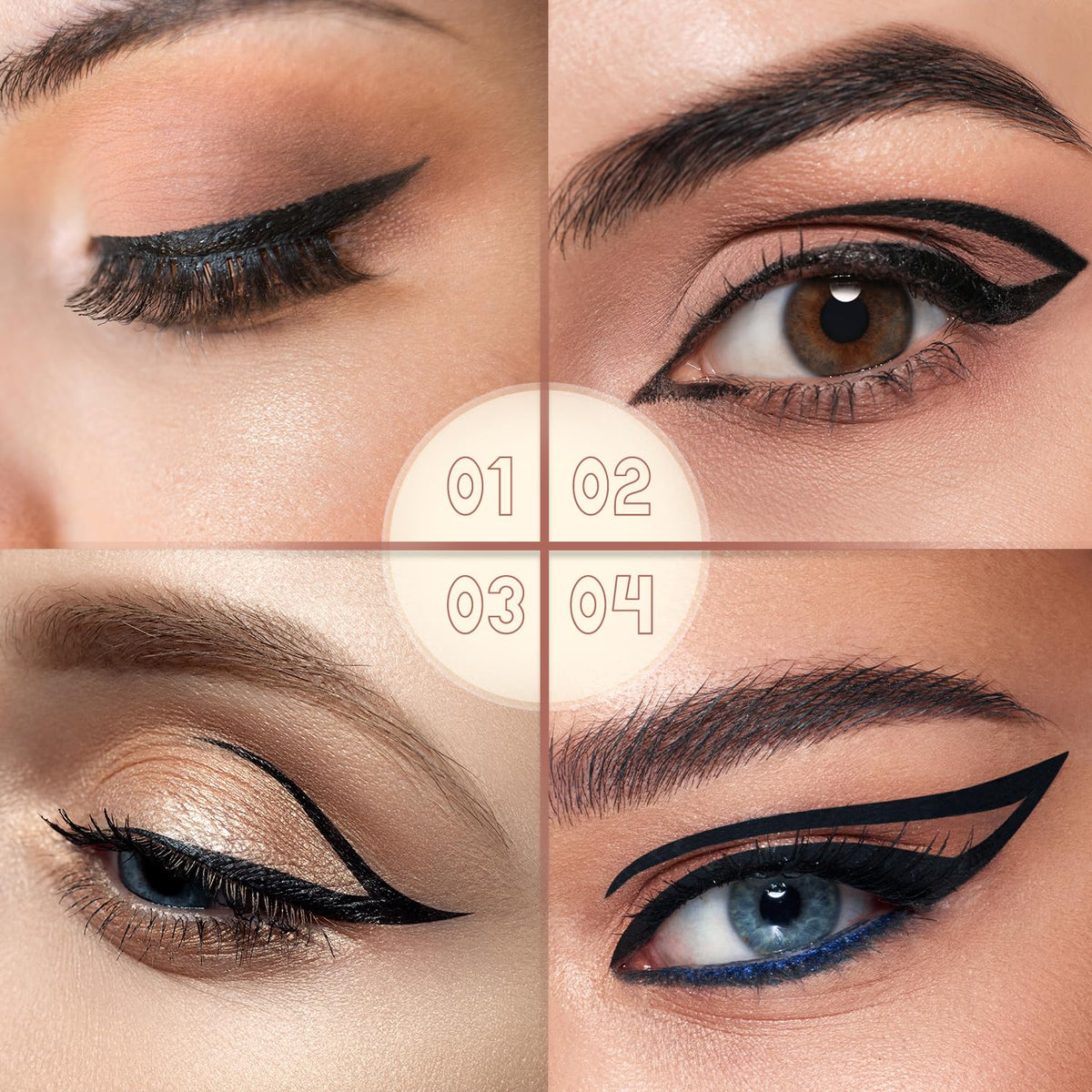 Profusion Cosmetics WING IT Superfine Eye Liner - Makeup with Long Lasting, Cruelty-free and Wonderful Design Eye Liner Beauty & Personal Care Profusion Cosmetics