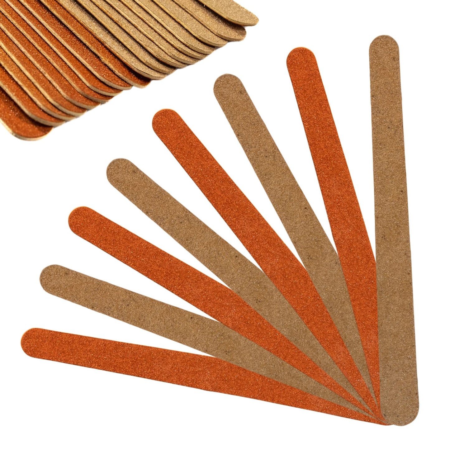 Vakly Professional Nail Files [144 Pack] Emery Boards - Dual Sided 180 Grit Nail Buffering File - Compact Reusable Double Sided Tool for Manicure Beauty & Personal Care Vakly