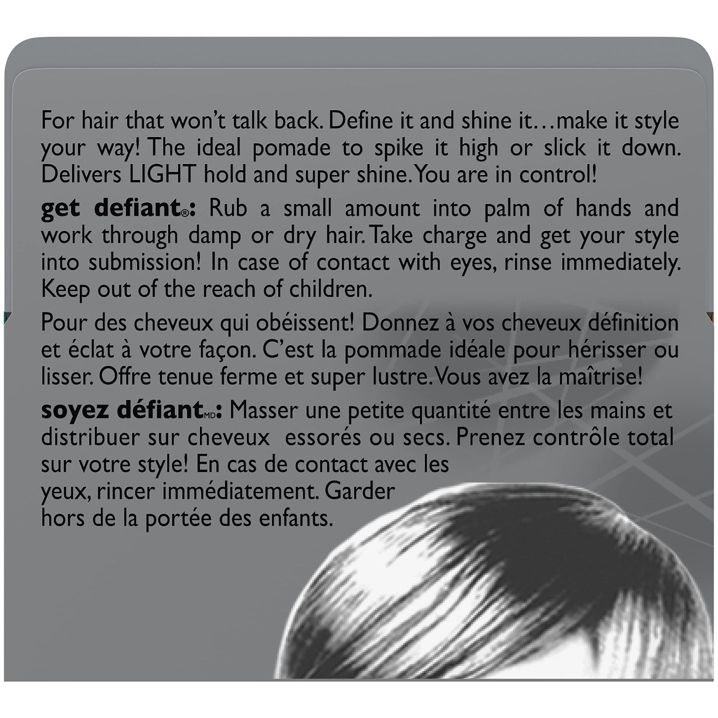 got2b Defiant Define & Shine Pomade-2 oz Beauty & Personal Care Got2B