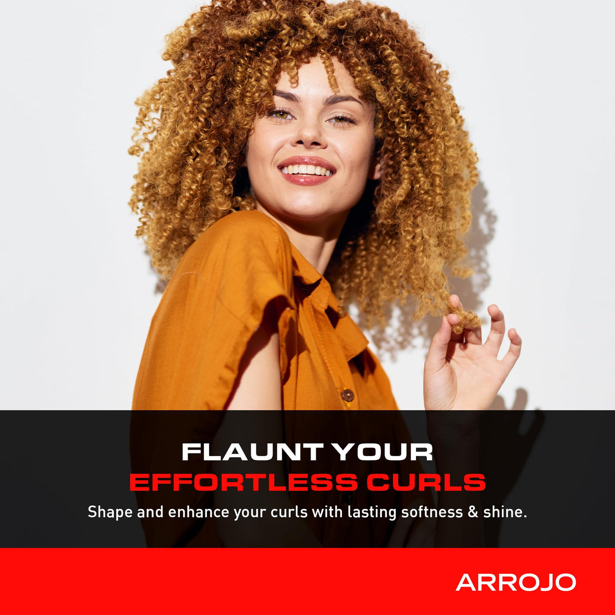 ARROJO Curl Enhancer - Curly Hair Gel for Soft, Fine Curls - Curl Gel w/ Amino Acids, Oat Proteins - Curl Enhancing Hair Products to Add Shapely Beauty & Personal Care ARROJO