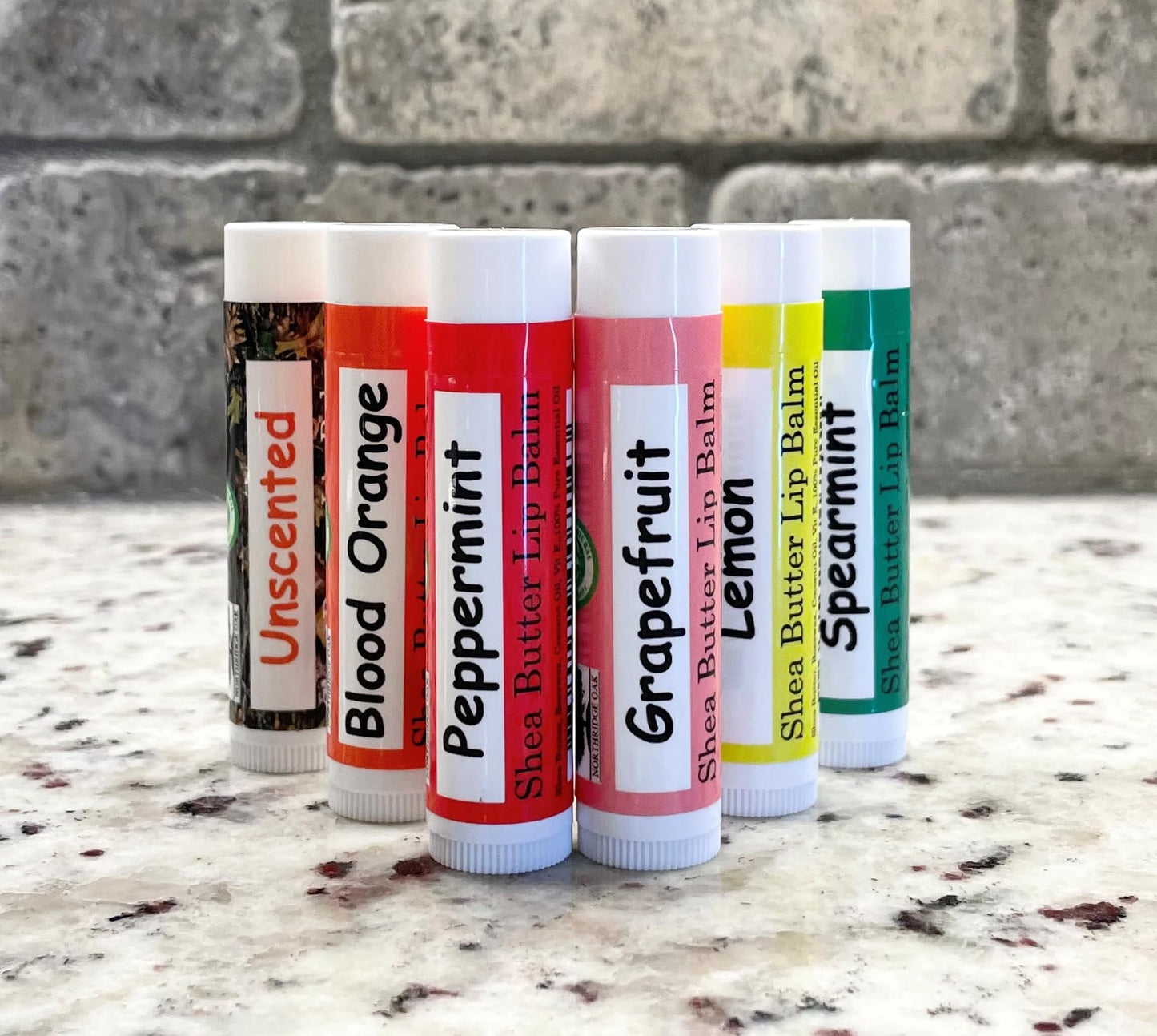 Northridge Oak - 100% All Natural Lip Balm - Beeswax, Shea Butter, Coconut Oil, Vitamin E and Pure Essential Oils - 7 Different Options to Choose From Beauty and Personal Care Northridge Oak