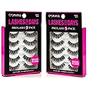 Cosmania Lashes for Days False Eyelashes (Wispies) - Easy to Apply, Gives Lashes Soft, Wispie Look | Noticeably Fuller Looking Lashes | Adhesive Beauty & Personal Care Cosmania