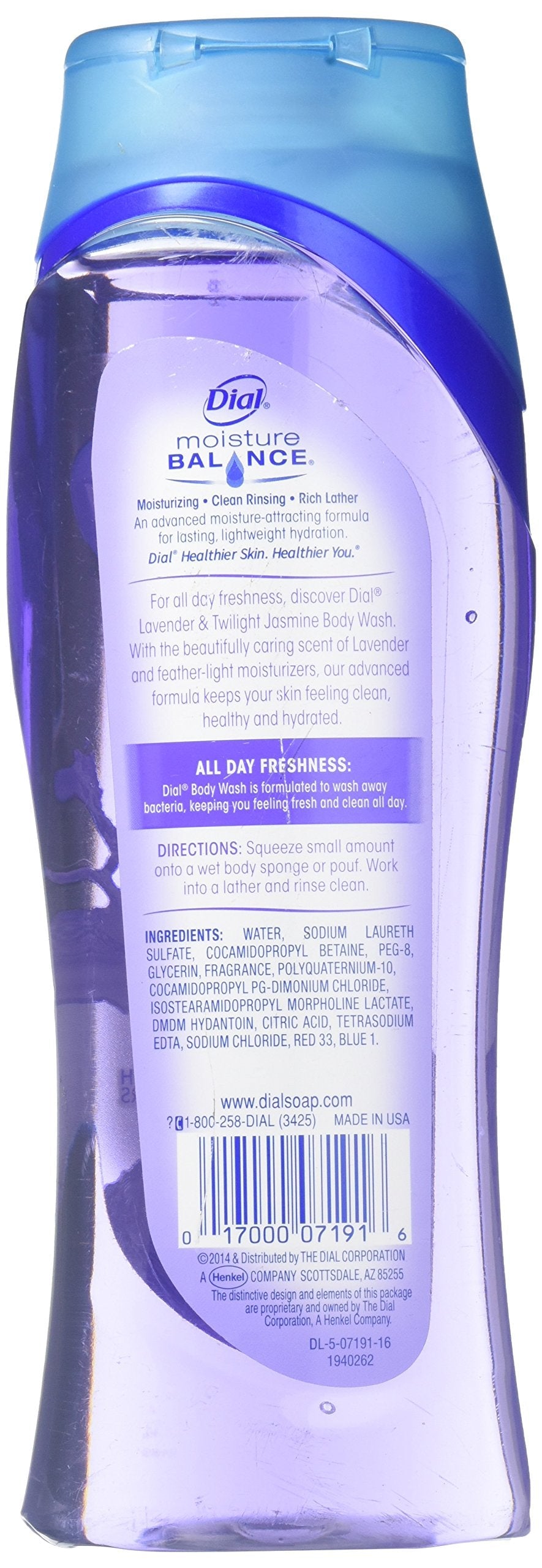 Dial Lavender & Twilight Jasmine Body Wash, 1 Count (Pack of 2) Beauty & Personal Care Dial