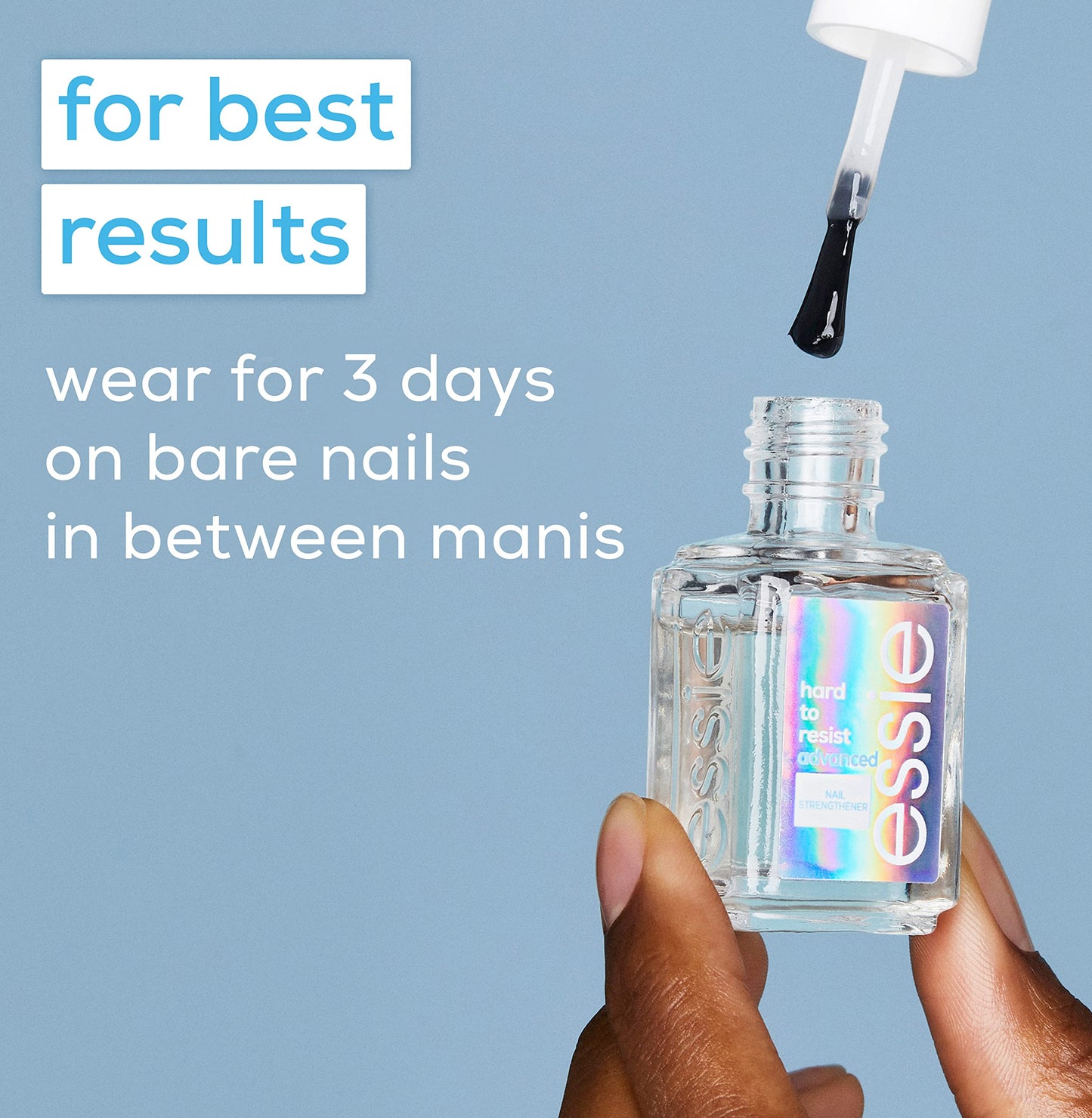 essie nail care, strengthener treatment, vegan, Hard To Resist Advanced, 0.46 fl oz Beauty & Personal Care essie