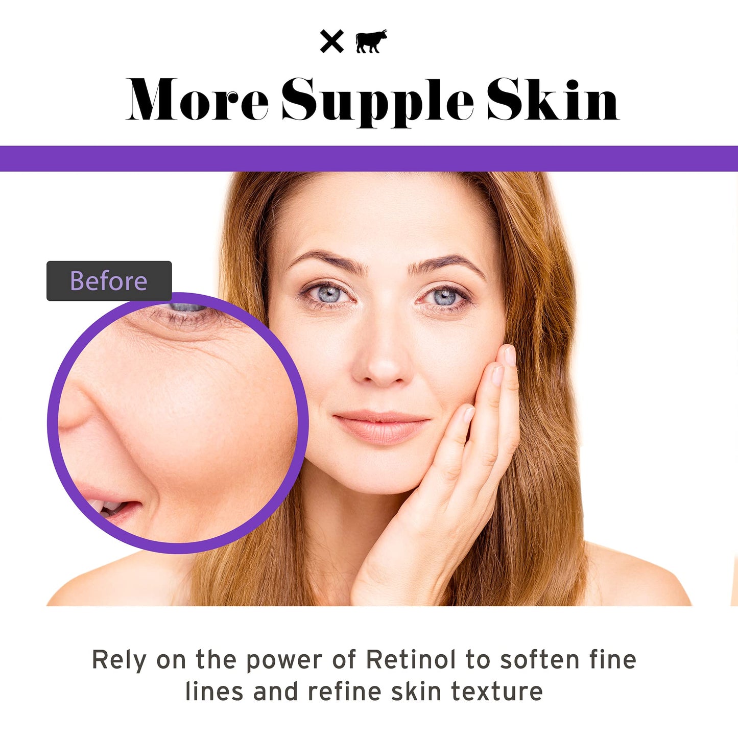No Bad Stuff - Retinol Cream for Face with Hyaluronic Acid & Vitamin E, Retinol, Wrinkle Cream & Spot Corrector, Vegan, Cruelty Free & Gluten Free Beauty & Personal Care NO B. S. NO BAD STUFF
