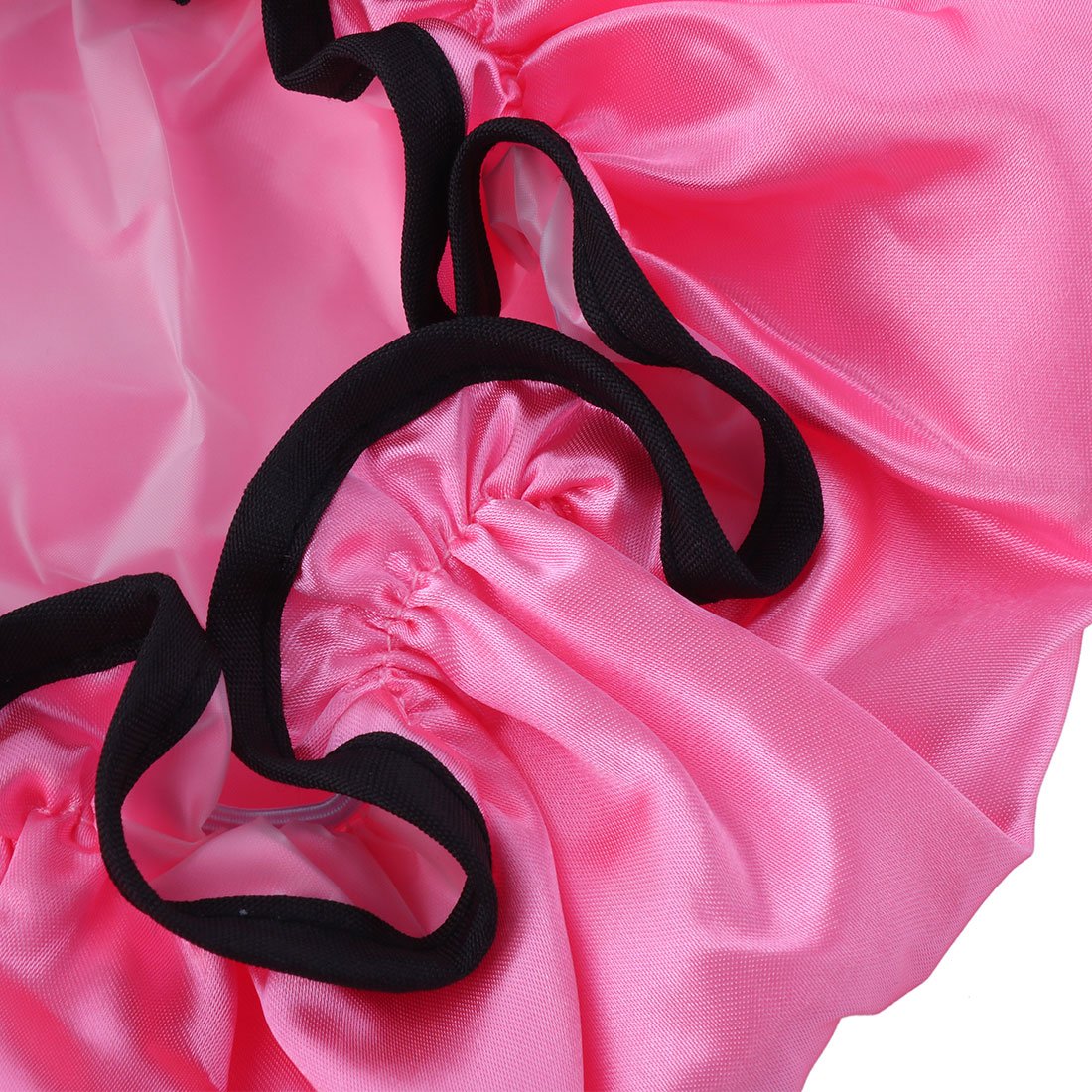 Ruilogod Polyester Lady Hair Protector Water Resistant Elastic Spa Bathing Shower Cap Pink (id: d39 b0b cf2 945 751 Beauty and Personal Care Ruilogod