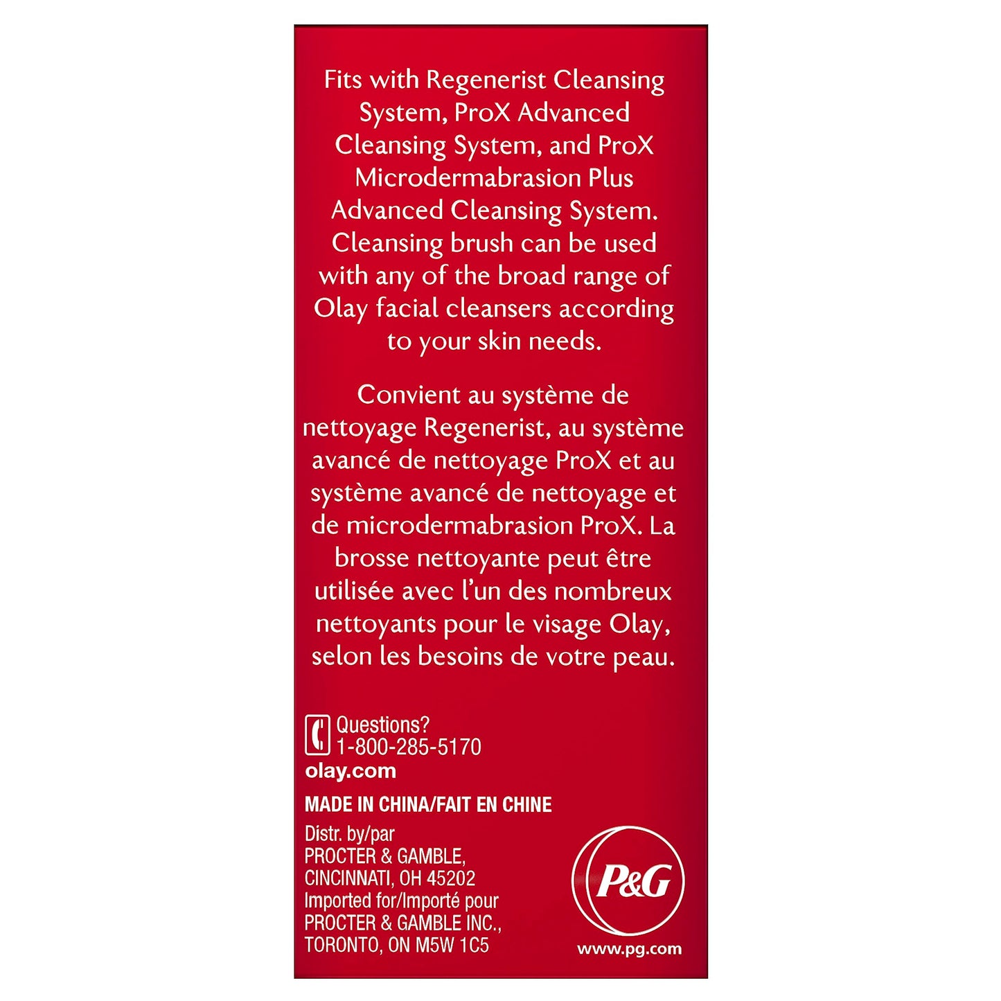 Olay Facial Cleaning Brush Advanced Facial Cleansing System Replacement Brush Heads, 2 Count Beauty & Personal Care Olay