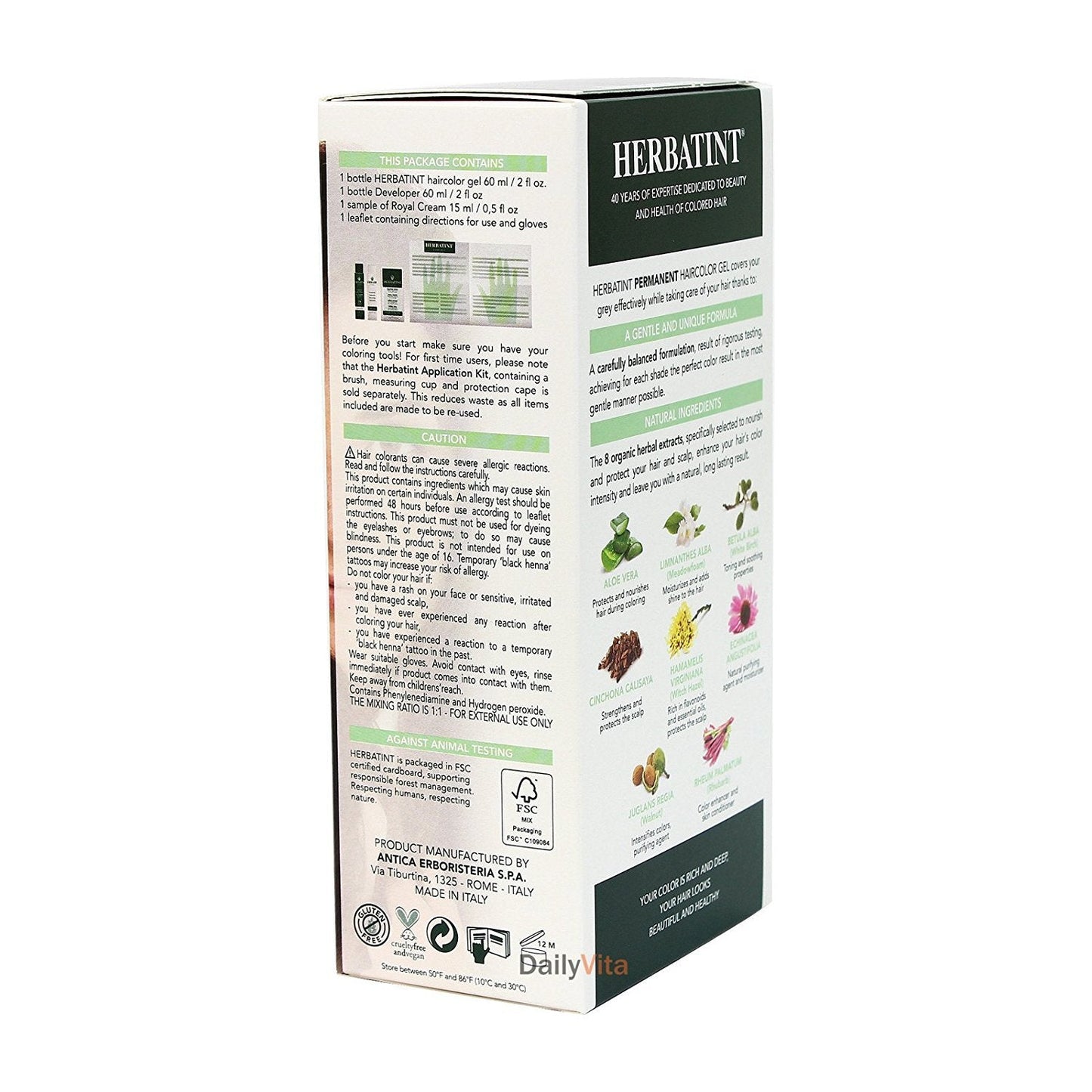 Permanent Herbal Haircolor Gel; Honey Blonde Beauty & Personal Care Herbatint