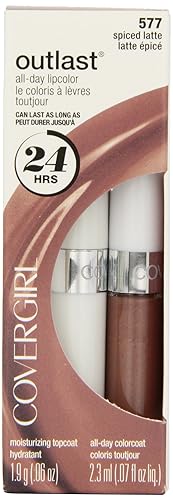 CoverGirl Outlast All Day Two Step Lipcolor, Spiced Latte 577, 0.13 Ounce Beauty & Personal Care COVERGIRL