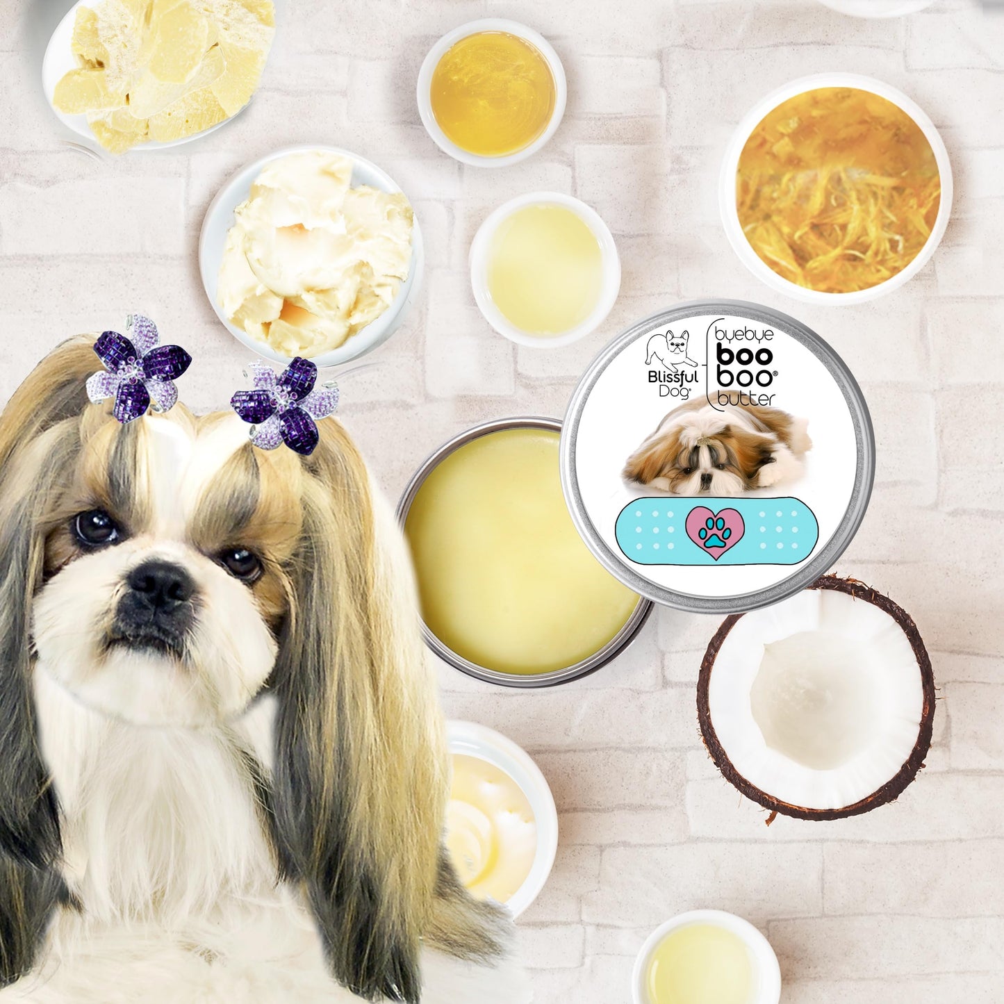 The Blissful Dog Shih Tzu Boo Butter, 1 oz Beauty and Personal Care The Blissful Dog
