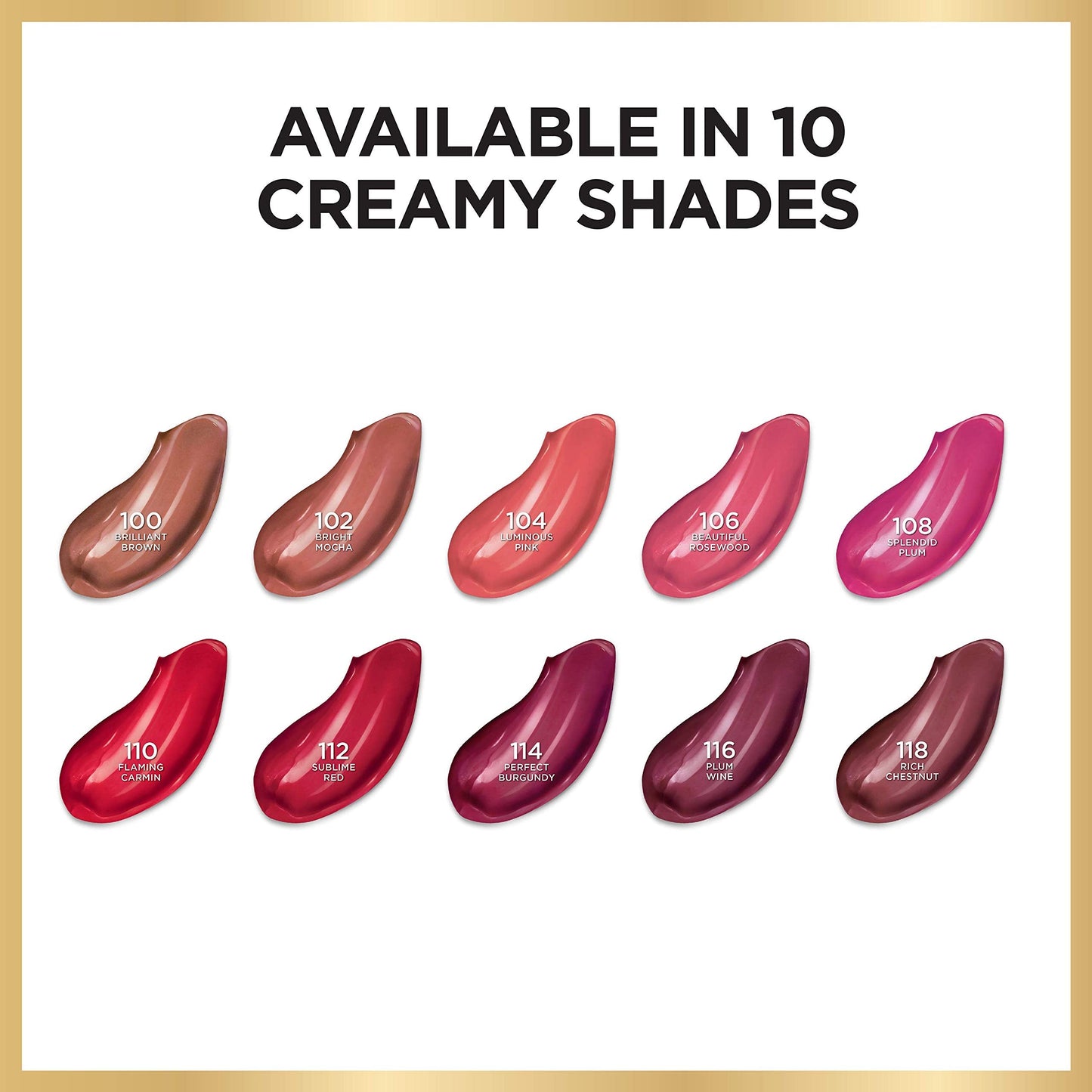 L’Oréal Paris Age Perfect Luminous Hydrating Lipstick, Plum Wine, 0.13 oz. Beauty & Personal Care L'Oreal Paris