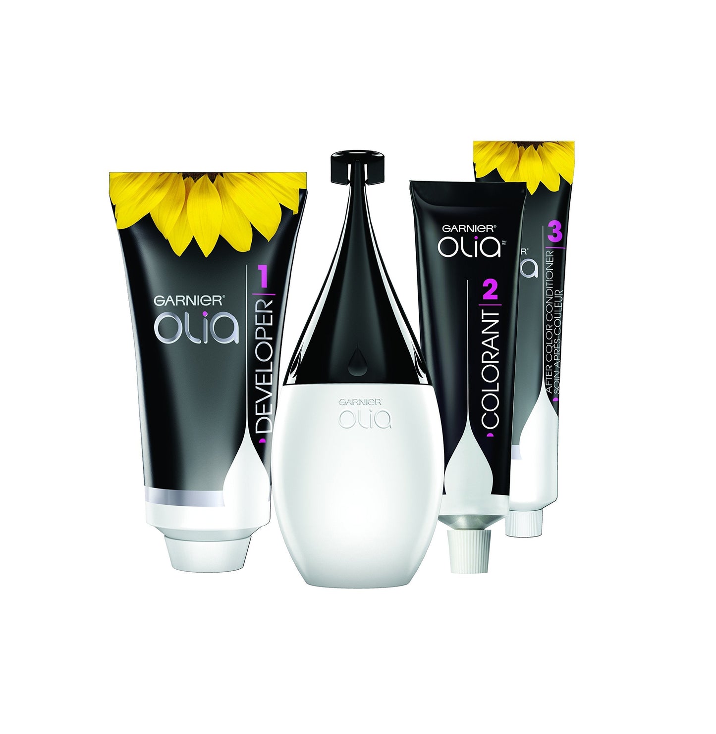 Garnier Hair Color Olia Ammonia Free Permanent 7.0 Dark Blonde (1 Kit) Blonde Hair Dye Beauty & Personal Care Garnier