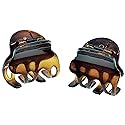 Camila Paris NV36 French Hair Clip for Women, Set of 2 Small Tortoise Girls Hair Claw Clips Fashion Durable Hair Accessories for Women, Luxury Ladies Beauty & Personal Care Camila