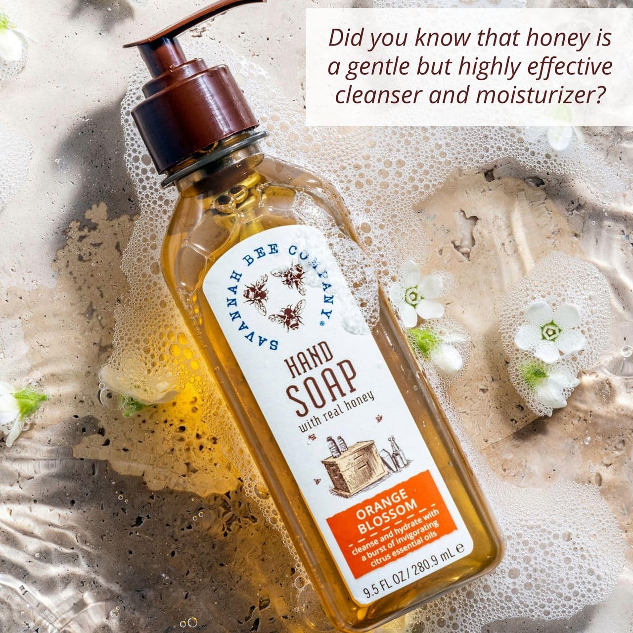 Savannah Bee Company Liquid Hand Soap - Natural Hand Soap with Essential Oils Beauty & Personal Care Savannah Bee Company