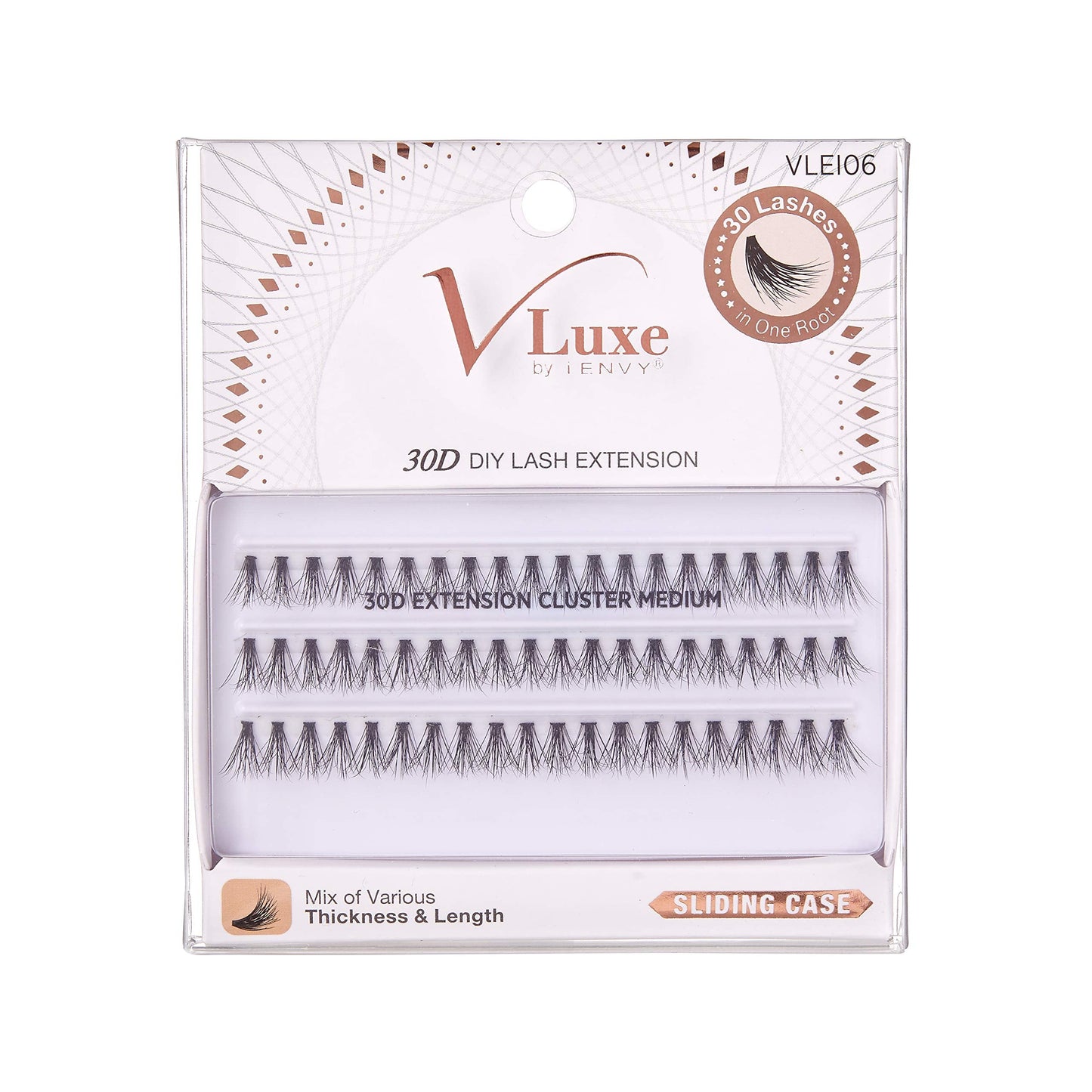 i•ENVY 30D Cluster Extension Medium (2 PACK, VLEI06) Beauty & Personal Care i•ENVY