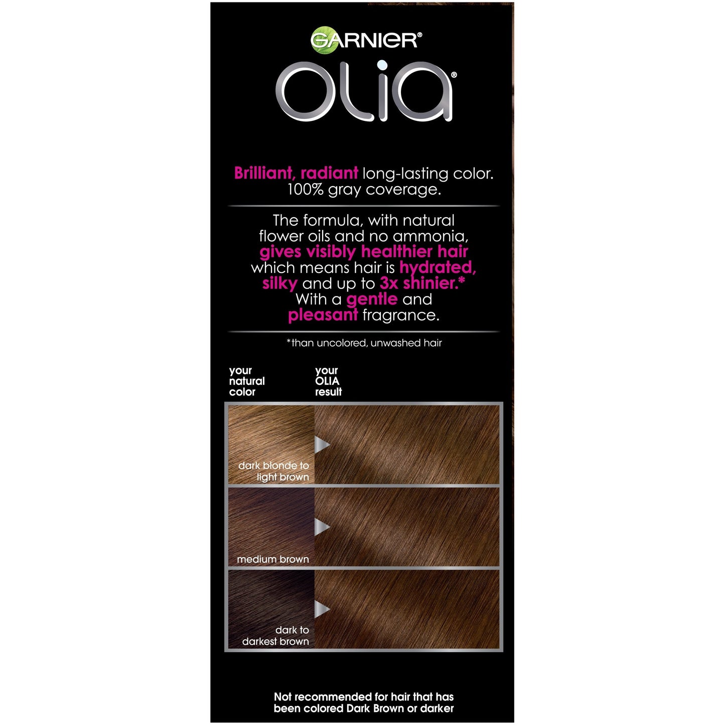 Garnier Olia Oil Powered Permanent Hair Color, 5.3 Medium Golden Brown (Packaging May Vary) Beauty & Personal Care Garnier