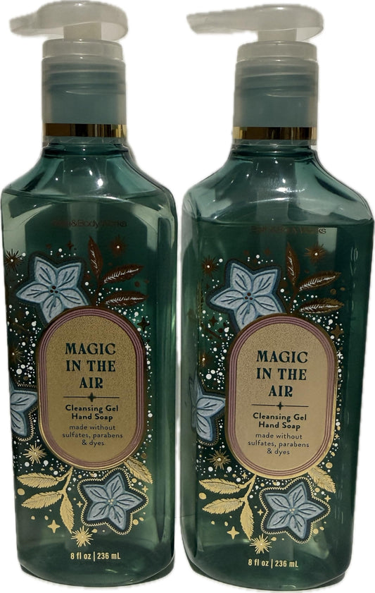Bath and Body Works Magic In The Air Cleansing Gel Hand Soap 8 Ounces Each Pack of 2 Beauty & Personal Care Bath & Body Works