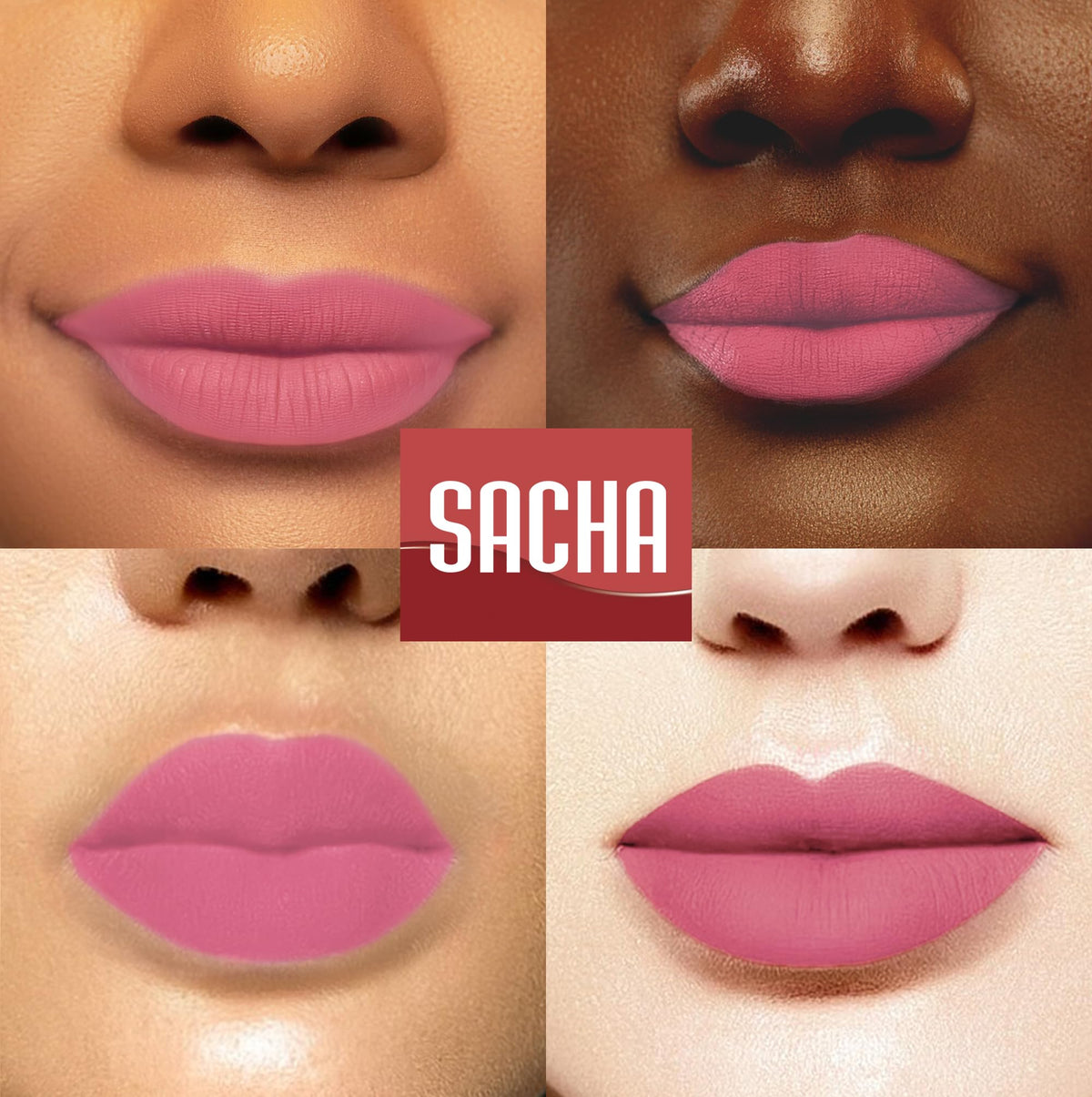 Sacha Cosmetics Intense Matte Lip Velvet Liquid Lipstick, Long-Lasting Velvet Matte Finish, 0.2 fl.oz Prim And Proper Beauty & Personal Care Sacha Cosmetics