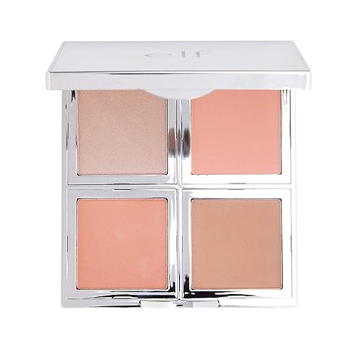 Elf 96004 Bb Total Face P Size .56 O Elf 96004 Beautifully Bare Total Face Palette 0.56oz Beauty & Personal Care e.l.f.