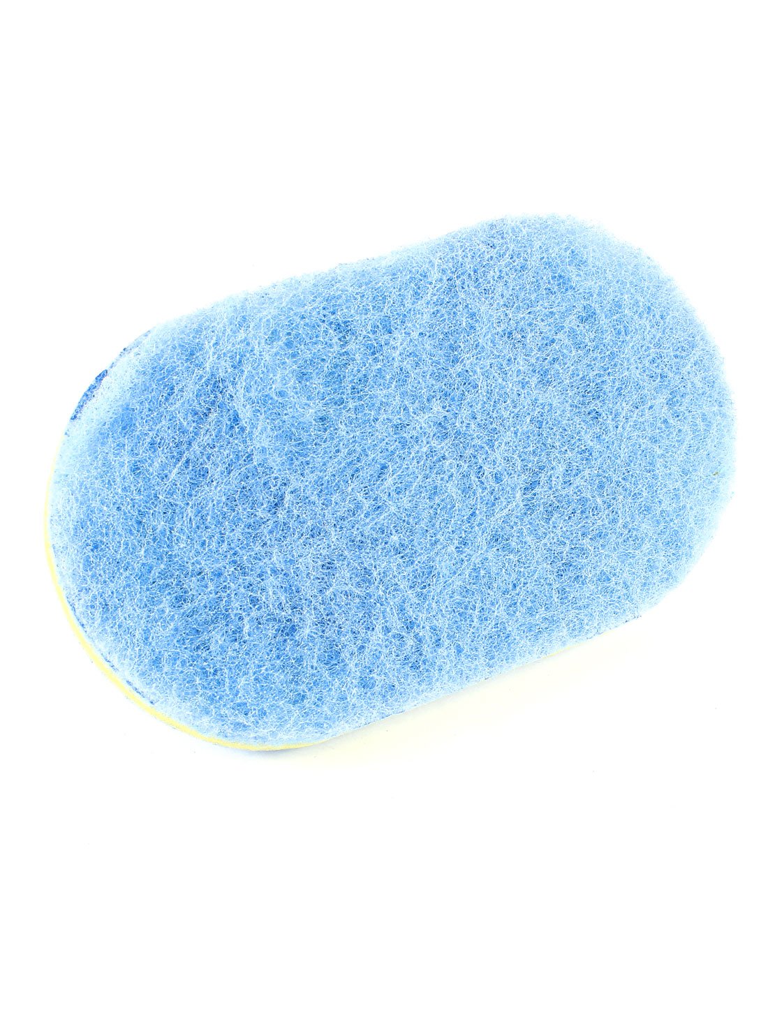 Ruilogod Oval Blue Yellow Plastic Handle Sponge Removable Dirts Bathtub Brush (id: 7d9 7e5 24d 71a 4f5 Beauty and Personal Care Ruilogod