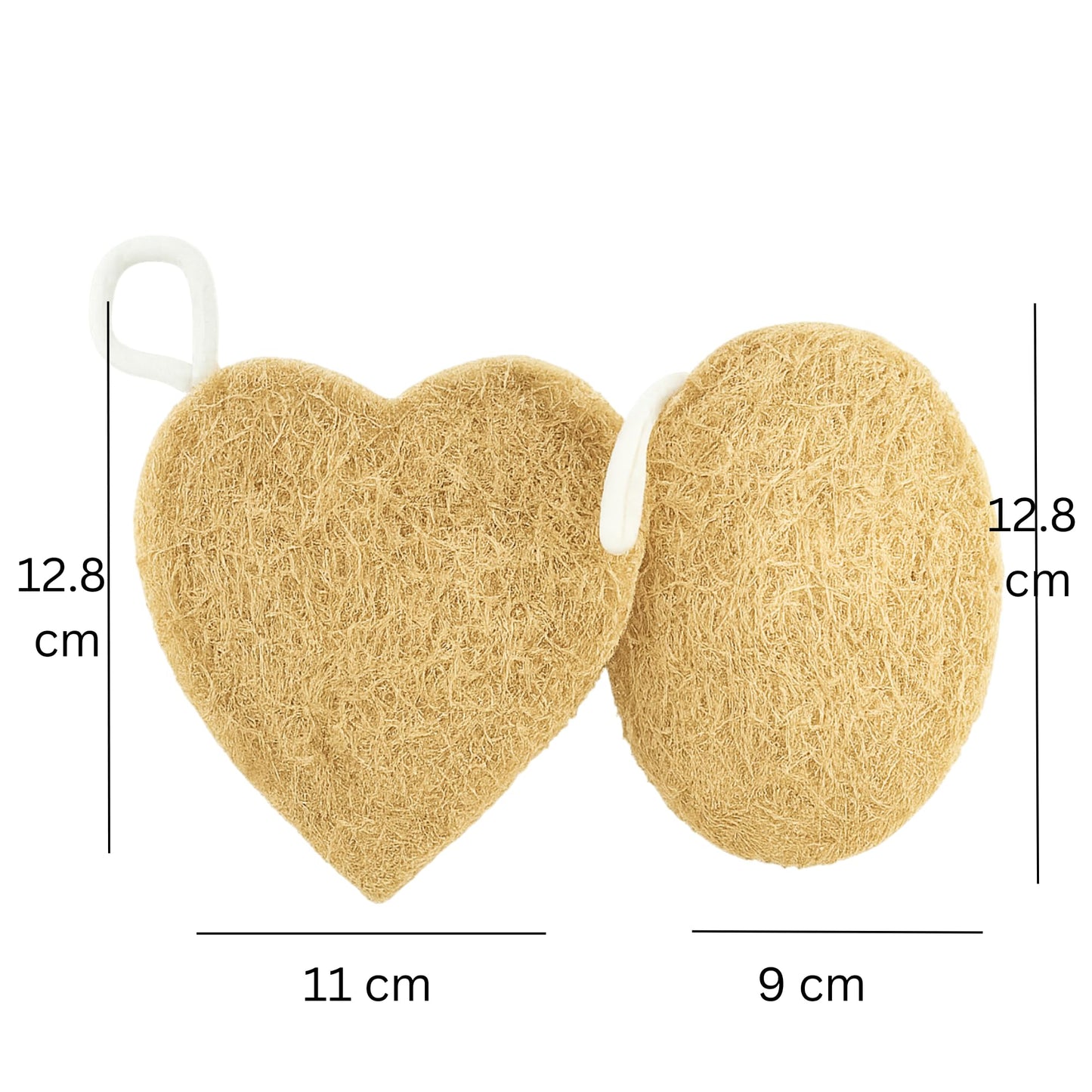 awenest Natural Sun Dried Bath Loofah - Body Sponge and Scrubber for Men and Women - Eco-Friendly - Biodegradable - Organic Exfoliating Luffa Scrubber Beauty and Personal Care awenest