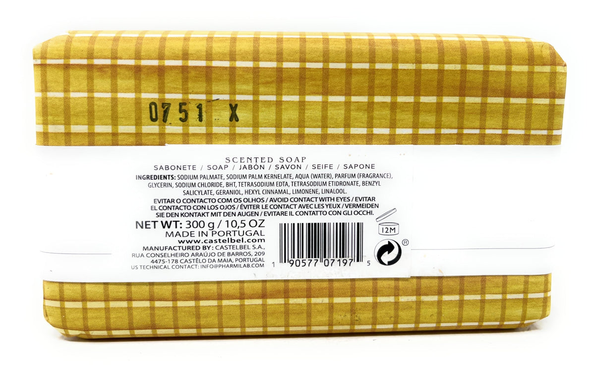 Castelbel Honey Scented Luxury Soap, 10.5 Ounces Beauty & Personal Care Castelbel