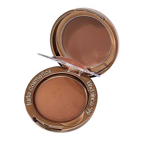 tarte macaron sculpt & bronze duo - 2-in-1 Cream + Baked Powder Bronzer, Contour Powder Face Makeup, Peptides and Hyaluronic Acid Hydrates & Plumps Beauty & Personal Care tarte