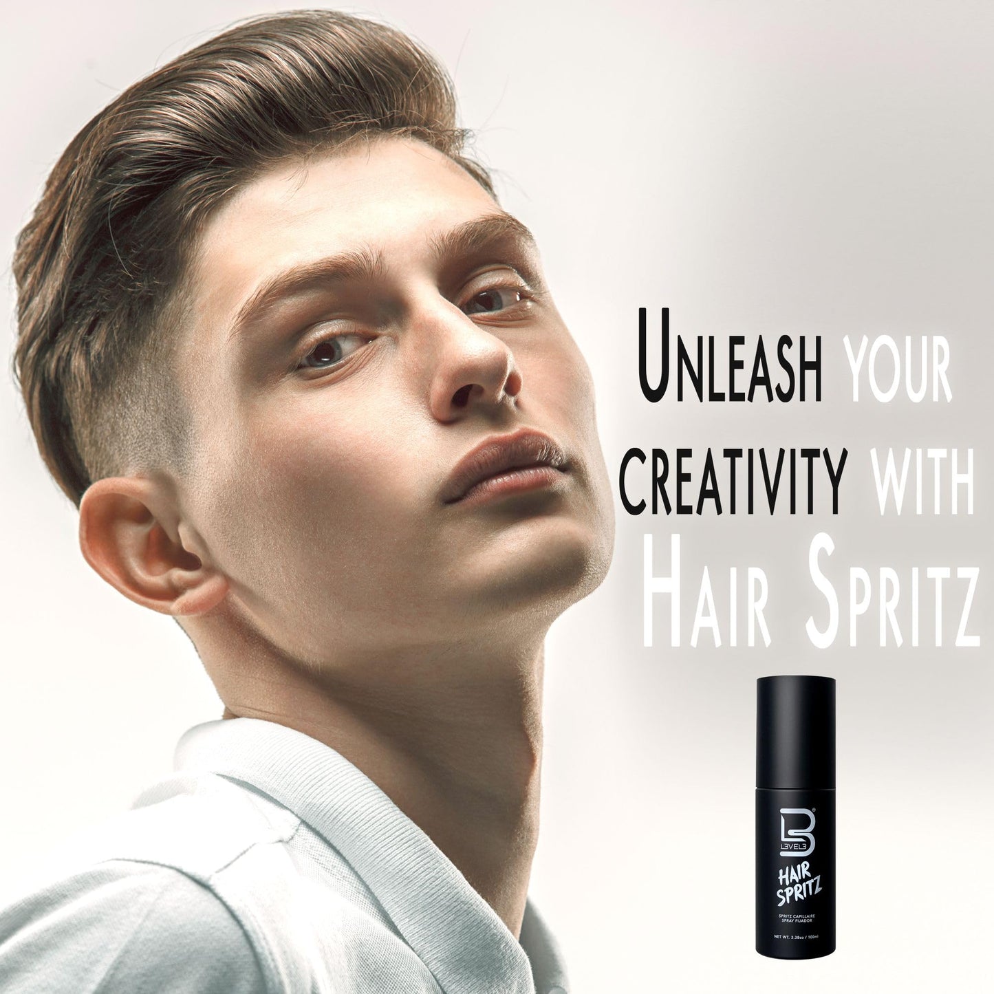 L3 - Level 3 Hair Spritz Spray - Lock Hair Fibers - Flexible Hold Hair Protectant and Styling Spray Beauty & Personal Care L3