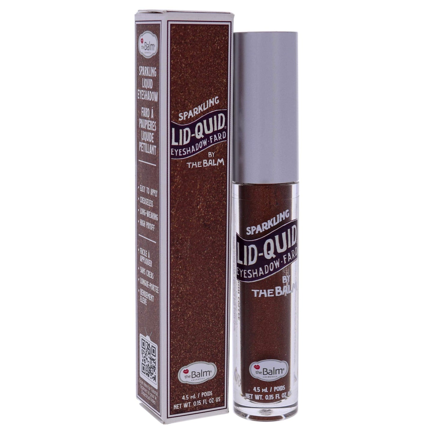 theBalm theBalm Lid-Quid Sparkling Liquid Eyeshadow, Irish Coffee Beauty & Personal Care theBalm