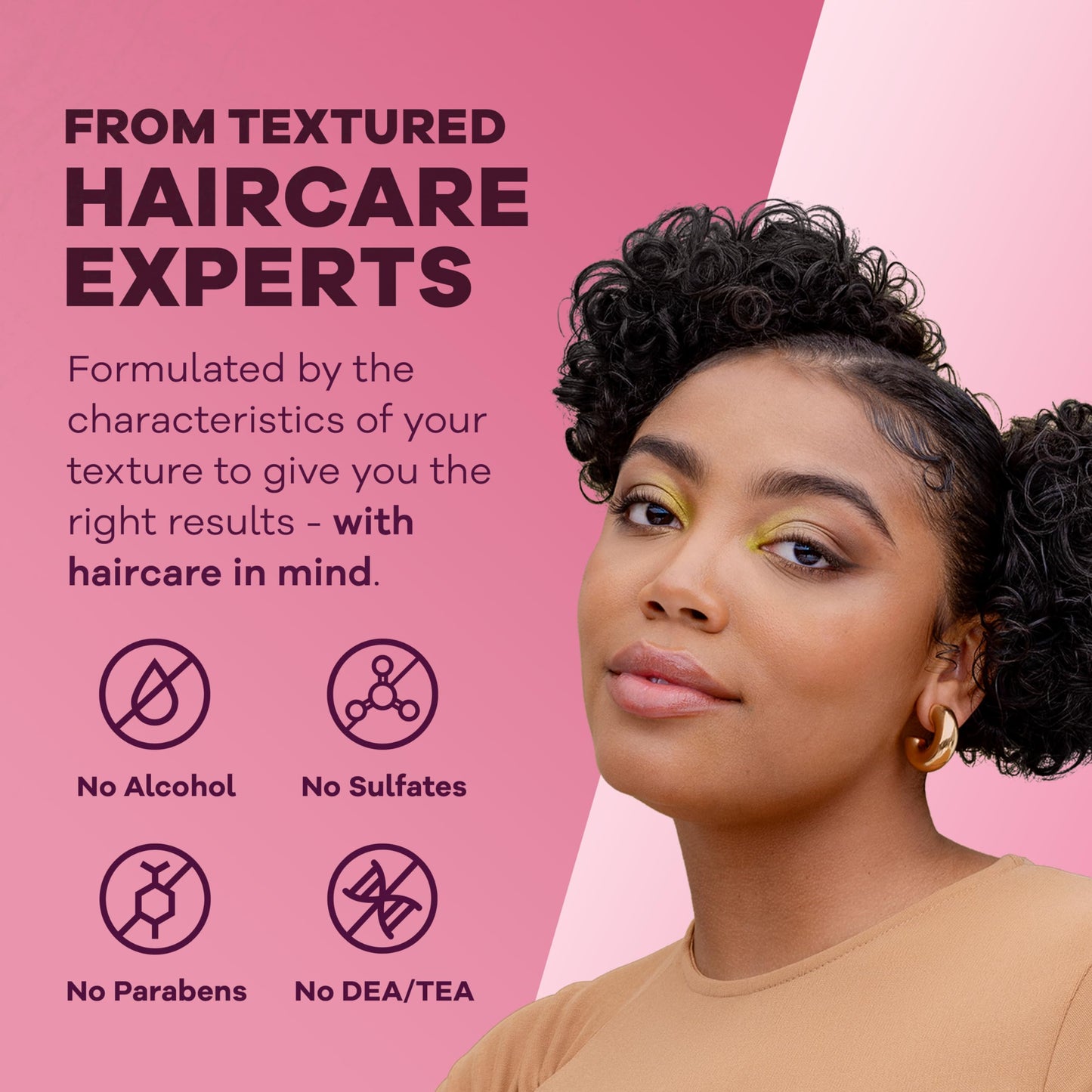 Eco Style Texture Edit Curl Sculpt Hybrid Styler - Medium-Hold Cream-Gel Blend for Wash-and-Go Definition, Twist Outs, and Long-Lasting Shape Beauty & Personal Care Eco Style