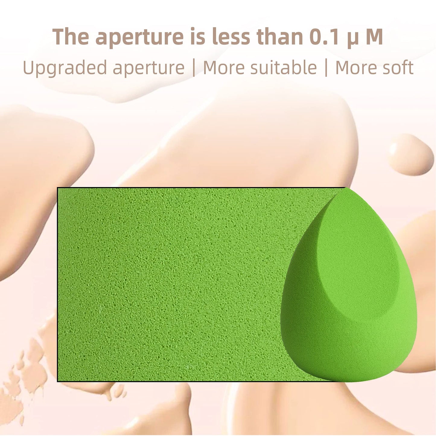 COSTICA Makeup Sponge Set Blender, Beauty Sponge Makeup Blender Flawless for Liquid - Multi Colored 8 pcs Exquisite Packeged Beauty & Personal Care ??? costica