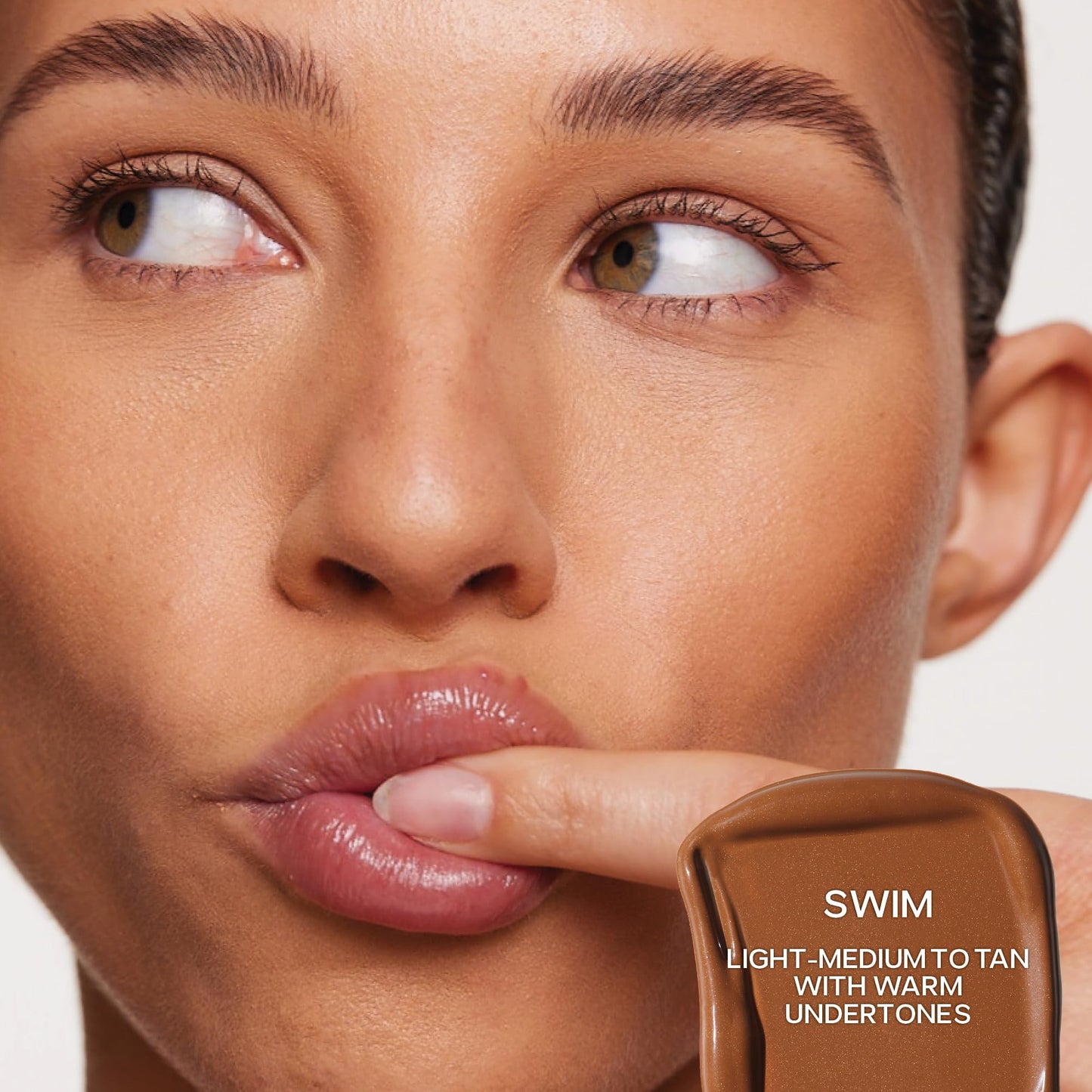 Saie Dew Bronze - Hydrating Liquid Bronzer Stick For a Sun Kissed Glow - Liquid Contour Stick Infused with Nourishing Skin Care Ingredients - Sculpted Beauty & Personal Care Saie