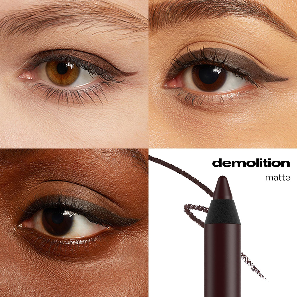 URBAN DECAY 24/7 Glide-On Waterproof Eyeliner Pencil - Smudge-Proof, Long-Lasting, Transfer-Proof, Up to 16HR Wear, Smooth No-Tug Formula, Demolition Beauty & Personal Care URBAN DECAY