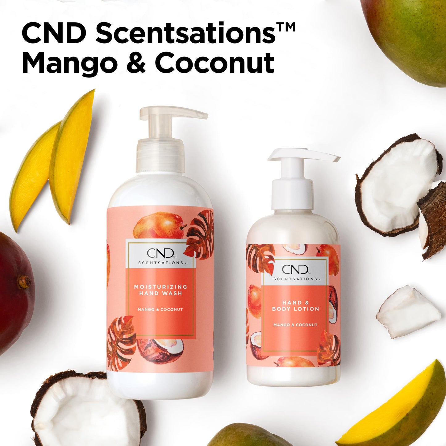 CND Scentsations Hydrating Hand & Body Lotion, Lotion for Dry Skin, Moisturizing Formula for Healthier, Softer Skin, Nice Scented, Mango & Coconut Beauty & Personal Care CND