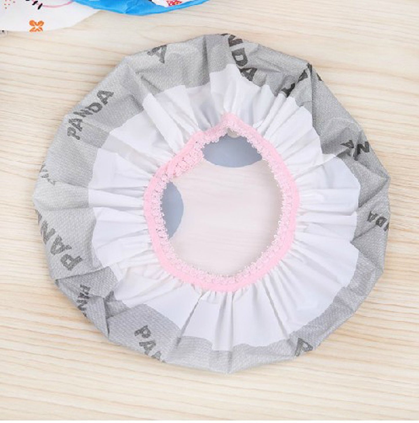 IXIAOPET Cute Cartoon Waterproof Elastic Shower Cap Bath Cap,Pack of 3 Pcs(Panda+Elephant+Lion) Beauty & Personal Care IXIAOPET