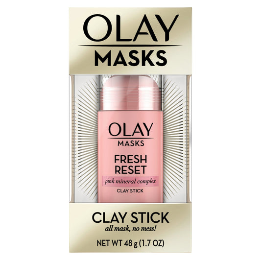 Olay Fresh Reset Pink Mineral Complex Clay Face Mask Stick, 1.7 oz Beauty & Personal Care Olay