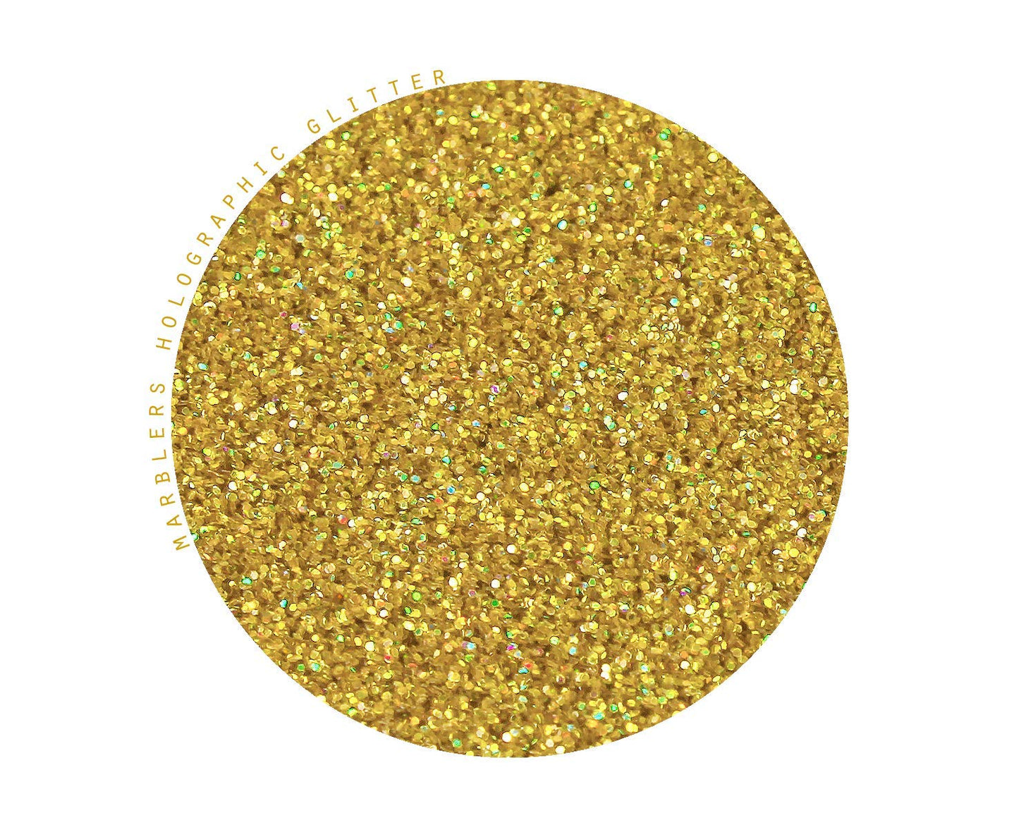 MARBLERS Holographic Glitter [Holo 24K Gold] 1.5oz (42g) | Fine | Non-Toxic, Vegan, Cruelty-Free | Face, Body, Eyeshadow, Hair, Festival, Party Makeup Beauty & Personal Care MARBLERS