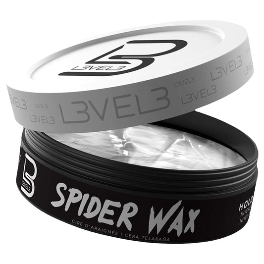 L3 Level 3 Spider Wax - Long Lasting and Strong Hold Improve your Hair Volume and Texture - Level Three Hair Wax for Men (150 ML) Beauty & Personal Care L3