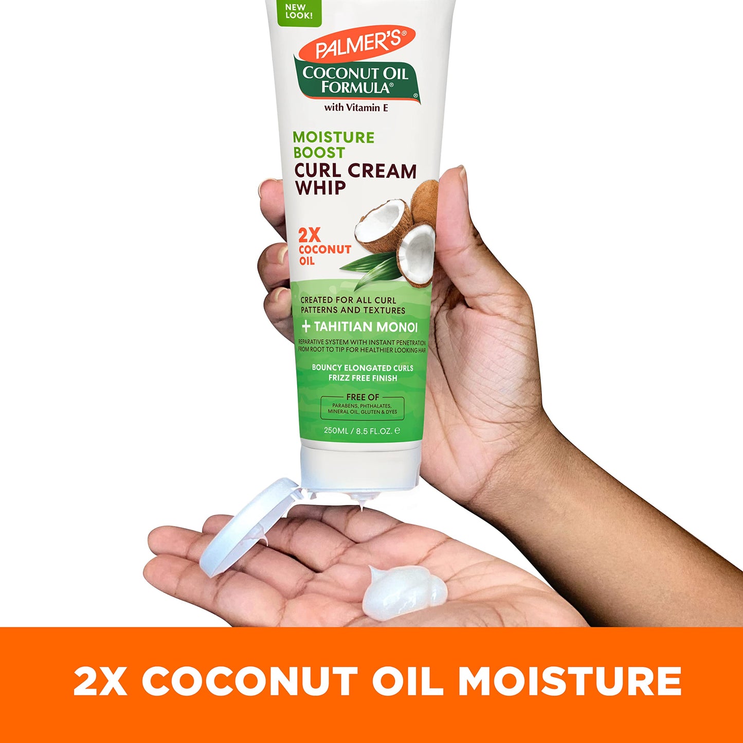 Palmer's Coconut Oil Formula Moisture Boost Curl Whip Cream, 8.5 oz. Beauty & Personal Care Palmer's