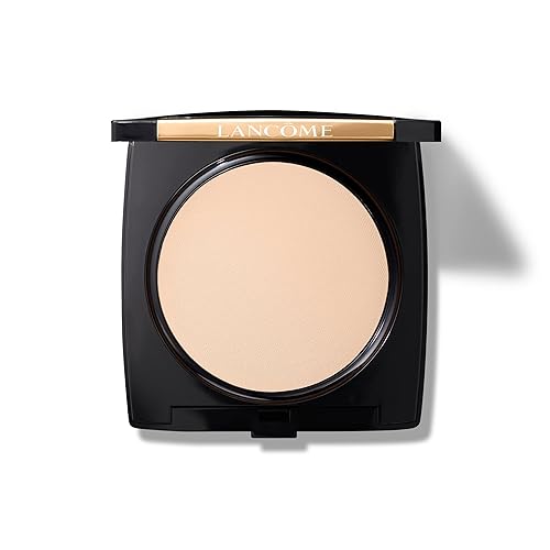 Lancôme Dual Finish Powder Foundation - Natural Finish, Sheer-to-Full Coverage, Longwear Powder Foundation, Controls Shine - 320 Amande Beauty & Personal Care Lancôme